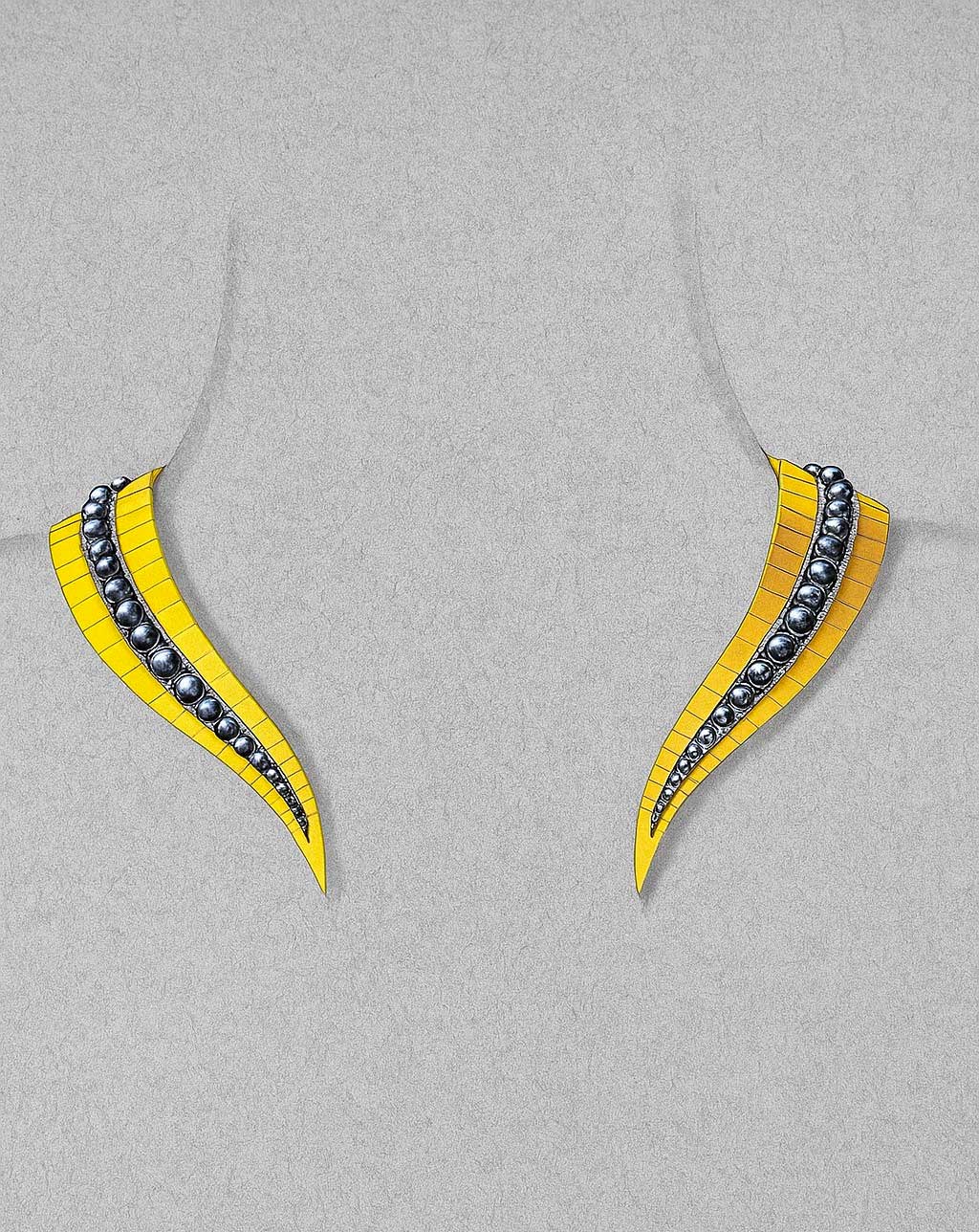 Collier réalisé par Emilien Dinant de Blacksheep Jewelry